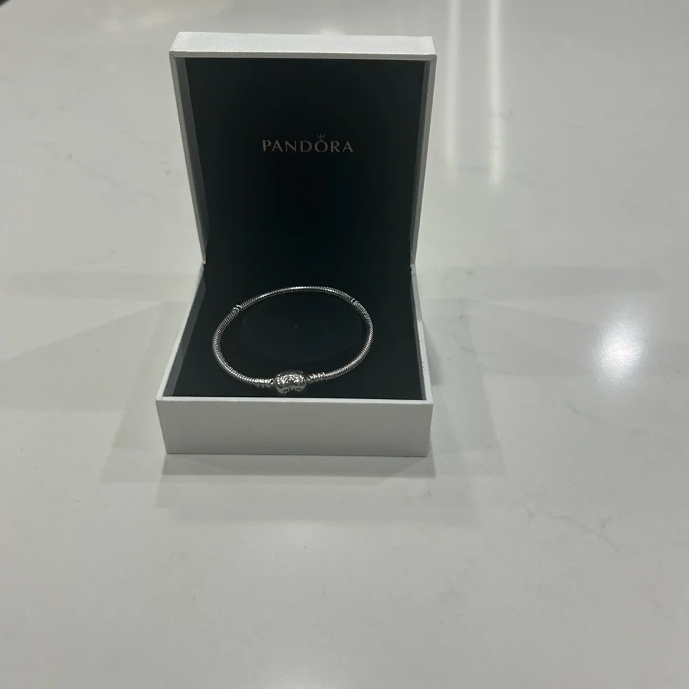Pandora Silver Heart Charm Bracelet - Picture 5 of 5